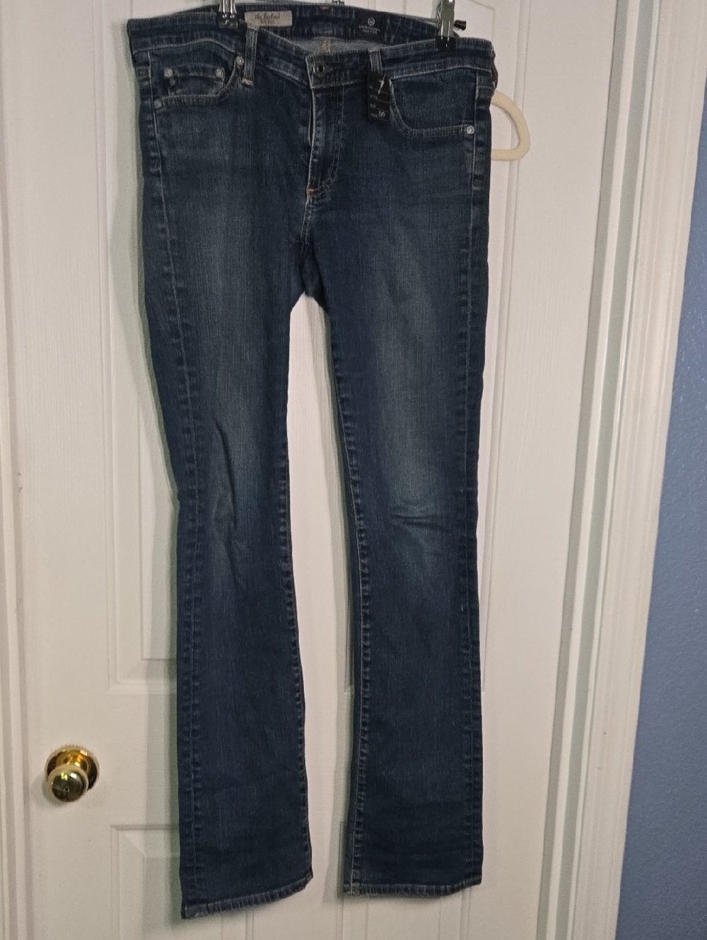 AG Adriano Goldschmied Women's Boot Cut Jeans - Dark Blue